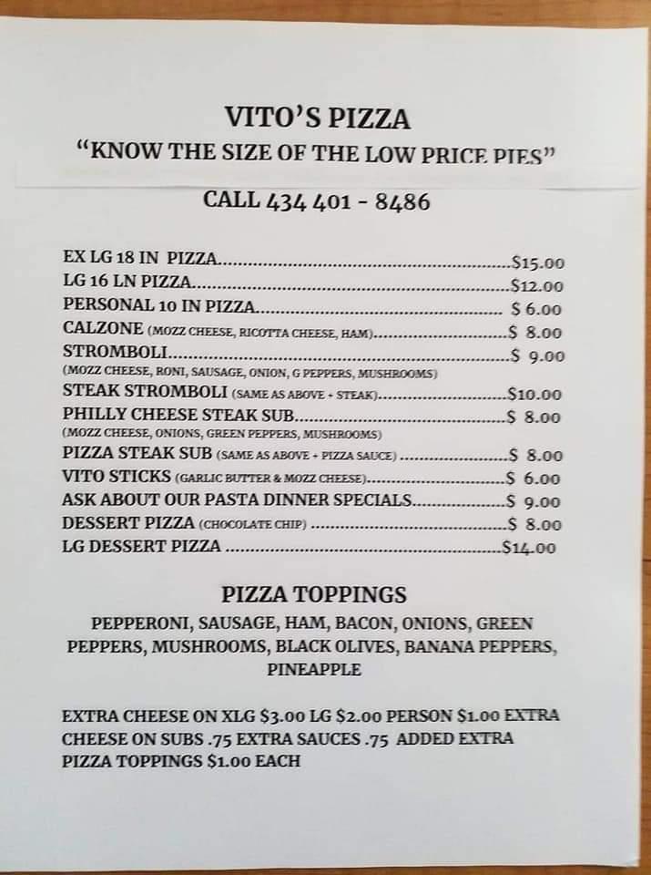 Vito's Pizza